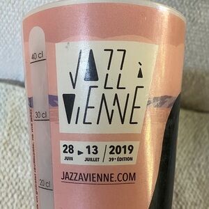 Vienna Jazz festival souvenir cup 28-13 July 2019